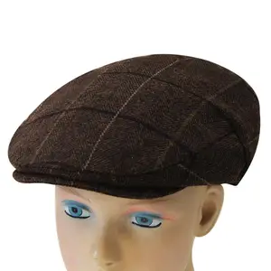 Mesh Beret Ivy Cap Wholesale Summer Beret Newsboy Cap Stripes Flat Vintage Blank Ivy Hats