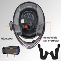 Casques Moto Modulaires Unisexes Haut de Gamme pour Adultes avec Bluetooth Anti-Choc en ABS, Protection de Tête pour Cyclisme et Moto