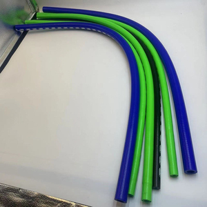 Toptan Siyah Mavi Kırmızı Otomobil Isıya Dayanıklı 1 Metre Uzun Düz Radyatör Borusu Silikon Hortum - Product Image 4