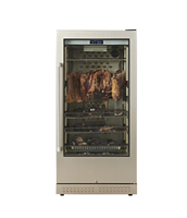Gabinete Vertical de Maduración en Seco de Gran Capacidad para Uso Comercial, Control Digital de Temperatura y Humedad, Refrigerador de Acero Inoxidable 304