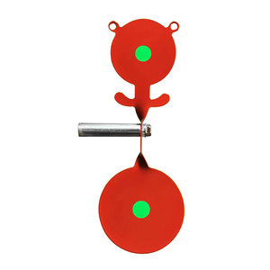Cible en acier portable et réutilisable pour l'entraînement au tir à l'arbalète de loisir, activité de loisirs en plein air - Product Image 1