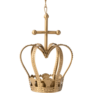 Candelero al por mayor del metal del oro de la palmatoria de la pieza central de la corona de la boda para la decoración casera - Product Image 6