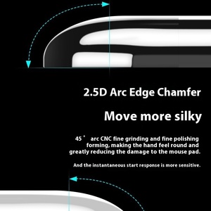 สติกเกอร์ติดเท้าเมาส์สำหรับ <span class=keywords><strong>logitech</strong></span> แผ่นกระจกนิรภัยแบบเรียบแผ่น G502XPlus G502X กันลื่นสำหรับเล่นเกมมีในสต็อก - Product Image 3