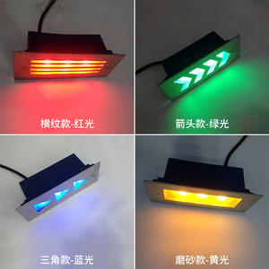 2W Mur Extérieur Moderne A MENÉ LA Lumière D'escalier LED <span class=keywords><strong>lampadaire</strong></span> Sentier lampe radar À Micro-ondes d'induction de corps humain lampe Enterrée - Product Image 3