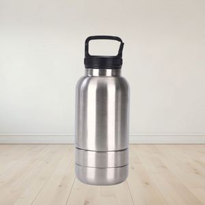Botella de Agua Personalizada para Pasear Perros con Tazones Apilables, Regalos Promocionales para Veterinarias y Tiendas de Mascotas - Product Image 3