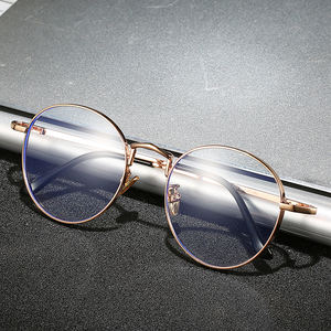 Lunettes anti rayons bleus Prêt stock Mode Lunettes <span class=keywords><strong>de</strong></span> jeu d'ordinateur en métal bon marché Lunettes bloquant la lumière bleue - Product Image 6