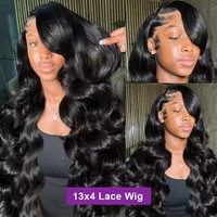 Perruques en cheveux humains Body Wave 13x4 HD Lace Front, vente en gros par le fabricant, vrais cheveux vierges Remy HD pour femmes