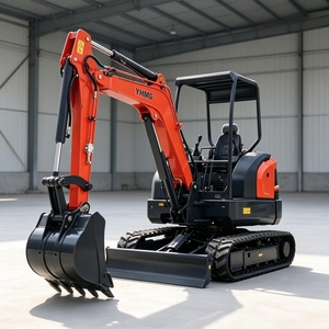 Mini-excavatrice 3,5T à châssis extensible, directement de l'atelier, petite pelle EURO5 pour la construction rurale et l'assistance à la récolte agricole - Product Image 4