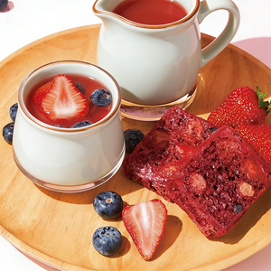 Cubes de thé santé fraise et myrtille OEM, blocs naturels lyophilisés riches en antioxydants, pour infusion chaude et froide, emballage boîte/sachet - Product Image 4