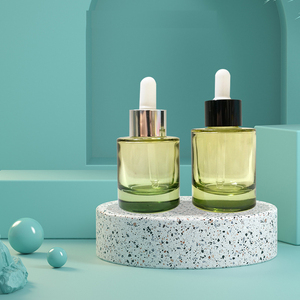 Chai Nhỏ Giọt Vai Phẳng Đáy Tròn Mờ Trong Suốt 50Ml 30Ml 15Ml Chai Serum Mỹ Phẩm Thủy Tinh Sang Trọng - Product Image 3