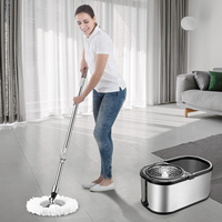 Meilleure vente 360 Spin Magic Mop Ensemble de salle de bain Ensemble de vadrouille Ensemble de vadrouille et de seau pour le ménage