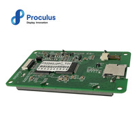 Modul Pengontrol Sentuh Panel LCD Proculus 2.8 Inci dengan GUI Pabrik Rumah Pintar TFT Esp32 Layar Uart Mini Tft Display Screen
