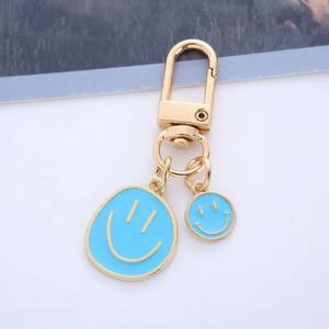 Porte-clés ronds en métal doré en alliage de zinc, avec impression offset et pendentif, porte-clés imprimés en émail - Product Image 6