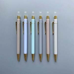 Promotional Rose <b>Gold</b> Ballpen Luxury Advertise Ballpoint <b>Pen</b> Custom Rose <b>Gold</b> <b>Pen</b> With Logo Printed Laser Screen Print Branded - Product Image 5