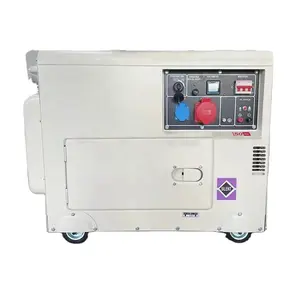 Landtop thế hệ điện 5KW Máy phát điện im lặng sử dụng nhà 5KVA 7KVA điện bắt đầu nhỏ Máy phát điện diesel 10KVA