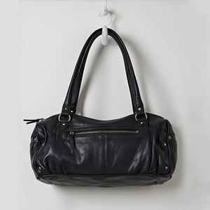 יוקרה אופנה נשים פו עור כפול תיק כתף גדול גודל גדול עם רוכסן סגירה כל עונות השנה - Product Image 2