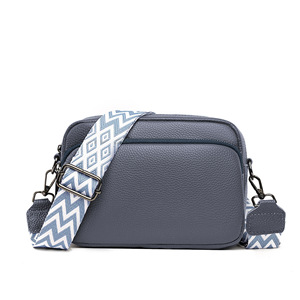 <span class=keywords><strong>Sac</strong></span> messager imperméable pour femme <span class=keywords><strong>avec</strong></span> <span class=keywords><strong>large</strong></span> <span class=keywords><strong>sangle</strong></span> tissée et fermeture à glissière <span class=keywords><strong>avec</strong></span> compartiment pour téléphone - Product Image 3