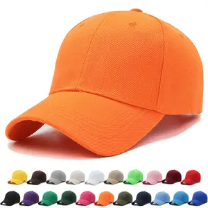 Wholesale High Quality Custom Logo Youth Sport 6 Panel Unisex Embroidered Washed Cotton Outdoor Baseball Cap