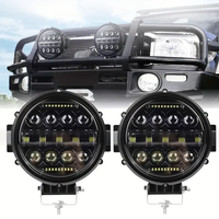 HYNBYZJ Ip68 Led Offroad Driving Lights avec DRL60w 7 "Round Projector Fog Driving Lights