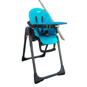 EN14988 IVOLIA libera installazione Food Grade a buon mercato nero acciaio personalizzata bambini seggioloni sdraietta sedia