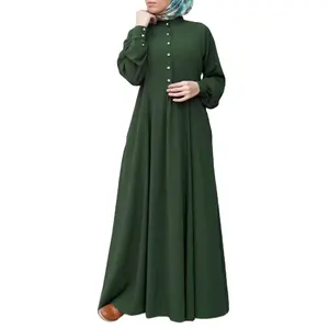 Летнее платье, Новое поступление 2021, модный дизайн, хлопковое мусульманское женское платье высокого качества, Дубайская абайя