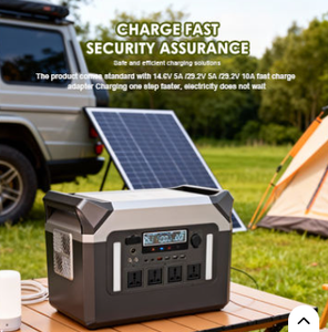 Centrale Électrique Portable pour Usage Domestique, Générateur Solaire 2000W, Batterie de Secours 100V/240V pour la Maison - Product Image 5