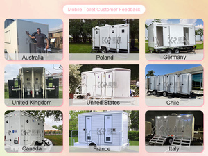 2025 China Campamento al aire libre Baño Ducha Baño Usado Plástico Prefabricado Inodoros móviles portátiles para la <span class=keywords><strong>venta</strong></span> - Product Image 6
