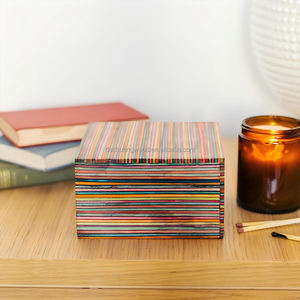 กล่องใส่เครื่องประดับไม้ประดับมะม่วงหลากสีกล่องเก็บของที่ระลึกกล่องเก็บของบิตและบ็อบส์-ของตกแต่งบ้าน - Product Image 2