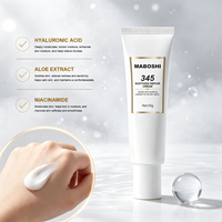 Crème réparatrice 345, hydratant quotidien pour le visage, éclaircissant les marques d'acné, apaisant les rougeurs, crème de soin coréenne végane pour peaux sensibles