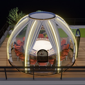 Custom alla moda camera cielo stellato tenda all'aperto PC acciaio materiale Design sferico per bar ristoranti campeggio basi <span class=keywords><strong>hotel</strong></span> - Product Image 2