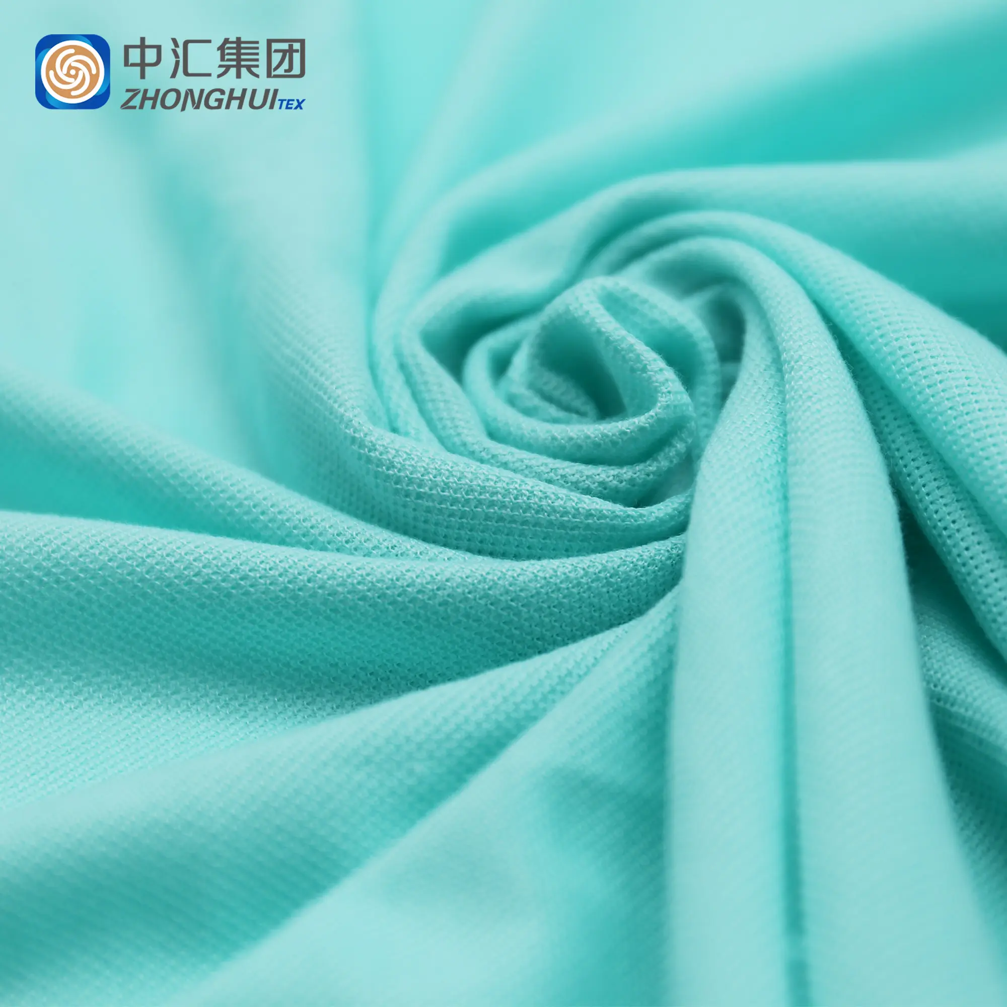 Chinese Manufacture Supply High Quality 35%Cotton 65% Polyester Plain TC Pique Fabric For Polo T Shirts