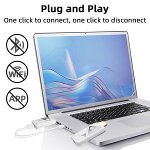 Xách tay không dây HDMI máy phát và máy thu HDMI Extender 98ft/30m 1080P <span class=keywords><strong>Kit</strong></span> cắm thiết kế nhỏ gọn chiếm ít không gian - Product Image 2