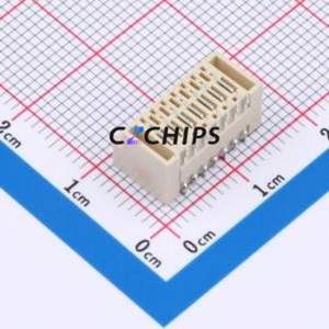 ZHD-14AWB Wire-to-Board Pin Header SMD,P=1.5mm,Horizontal Mount Connector 2x7P 1.5mm Horizontal Mount 14P - Product Image 2