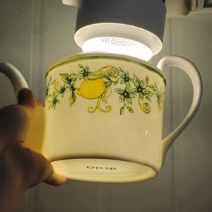 Juego de Café de Lujo Serie D, Tazas y Platillos de Porcelana Fina para Té de la Tarde, Juego de Tazas y Platillos para Café - Product Image 5