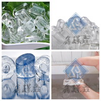 Machine à glace en tubes industrielle de 10 tonnes avec système de refroidissement par eau, machine à fabriquer de la glace en tubes