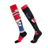 Kaos Kaki Profesional Khusus Atletik Lari Maraton Basket Sepak Bola Pelindung Lutut Bermotif Anti-selip untuk Latihan