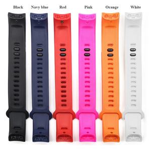 BOORUI pour Huawei <span class=keywords><strong>Honor</strong></span> <span class=keywords><strong>Band</strong></span> <span class=keywords><strong>3</strong></span> Bracelet Bracelet en silicone coloré Montres intelligentes Bracelet Accessoires - Product Image 3