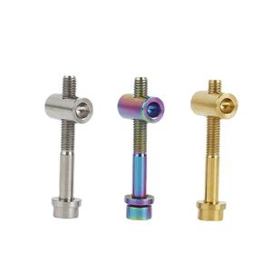 <span class=keywords><strong>Repuestos</strong></span> de <span class=keywords><strong>bicicleta</strong></span> M5x30/40mm <span class=keywords><strong>bicicleta</strong></span> de montaña aleación de titanio tija de sillín tornillo de fijación Blot - Product Image 3