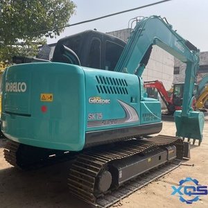 Excavadora de cadenas Kobelco SK75 de segunda mano con motor Isuzu, peso operativo de 7500 kg, capacidad de la cucharón de 0.40 m, motor y caja de cambios. - Product Image 3