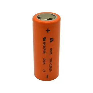 35A IMR 26650 26700 리튬 배터리 높은 드레인 3.7v 3500mAh 리튬 이온 배터리 전기 자전거/스쿠터