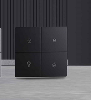 Usine tuya touch zigbee App WIFI mur de lumière intelligente interrupteur intelligent luxe 1g/2g/3g/4g gang