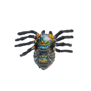 Décorations fantômes en résine pour Halloween, ensemble de 4 décorations miniatures d'intérieur et d'extérieur pour fête d'Halloween - Product Image 3