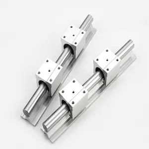 Führungs schiene aus Aluminium profilen mit Gleit block SBR10 SBR12 SBR16 SBR20 SBR25 Linear führungs schiene