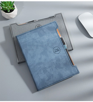 Suministros de Oficina al por Mayor, Organizador de Cuero PU con Logotipo Personalizado, Cuadernos, Libretas de Tapa Dura, Cuaderno B5/A5/A6, Grabado Láser en PU