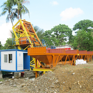 HZS50 Trocken zementmörtel mischung Betonmischer Beton mischa nlage Ausrüstung zum Verkauf in Saudi-Arabien - Product Image 3