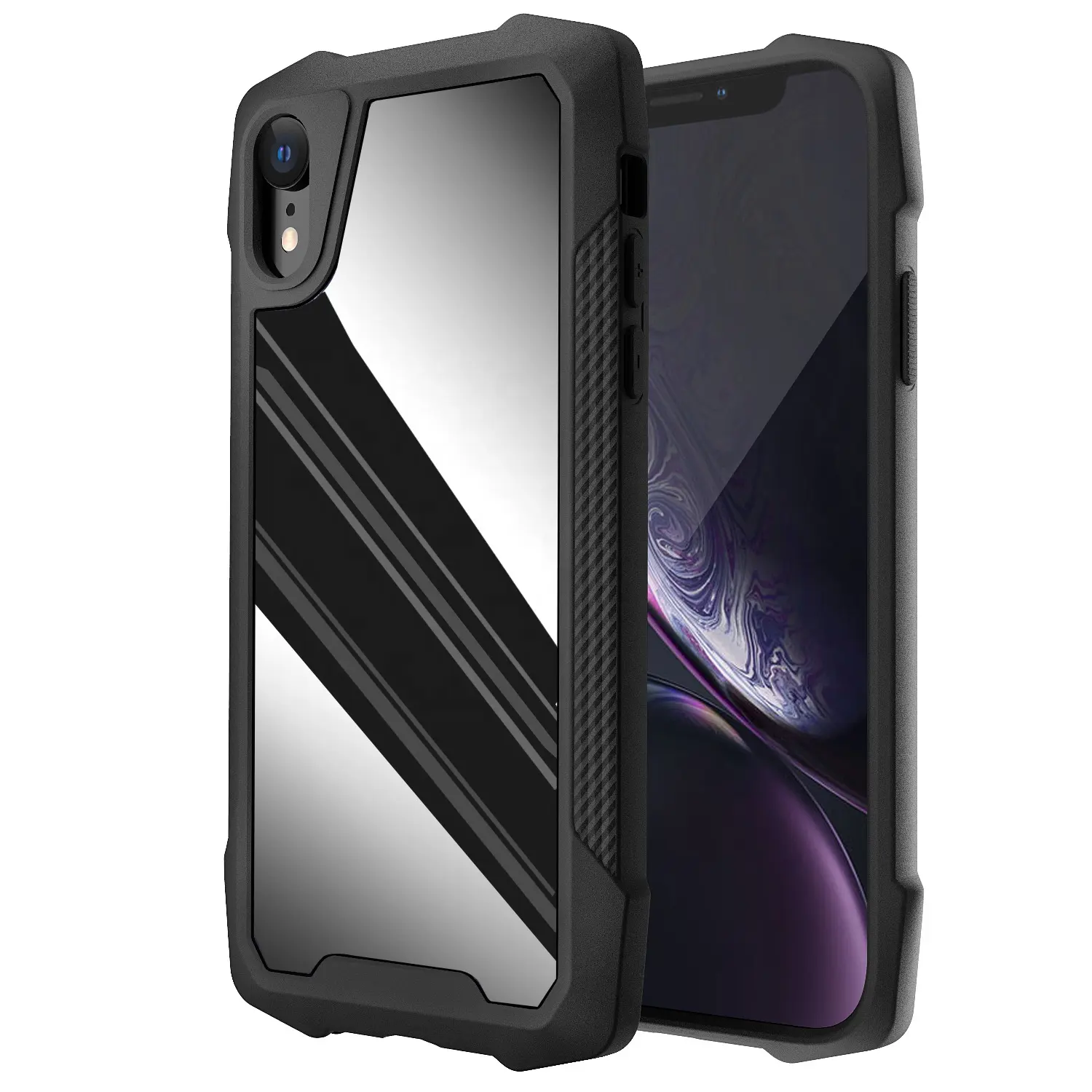 Shockproof Armor Stainless Steel Metal TPU Mobile Phone Bags Case For Samsung Galaxy Note 20 Ultra Note 10 Plus