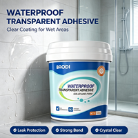 Revêtement Adhésif Transparent Étanche Effet Cristal – Protection Anti-Fuite Ultra-Résistante pour Carrelage de Salle de Bain et Zones Humides