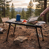 Fabricant en gros de tables de camping IGT avec tous les accessoires pour des configurations esthétiques de camping en plein air