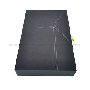 Caja de Regalo de Papel con Textura Especial <span class=keywords><strong>y</strong></span> Estampado en Oro Rosa, Caja Negra Mate con Acabado Brillante UV <span class=keywords><strong>para</strong></span> Joyería <span class=keywords><strong>y</strong></span> Prendas de Moda de Alta Gama - Product Image 2