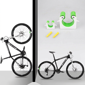 Support mural pour vélo Yueli BG-R111, boucle de stationnement créative, installation facile, solution de rangement intérieur - Product Image 1